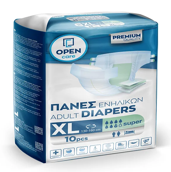 Πάνες Ακράτειας Ενηλίκων Open Care (10-12τμχ)