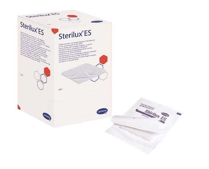 Sterilux ES αποστειρωμένη γάζα 17 κλωστών (25Χ2τμχ)