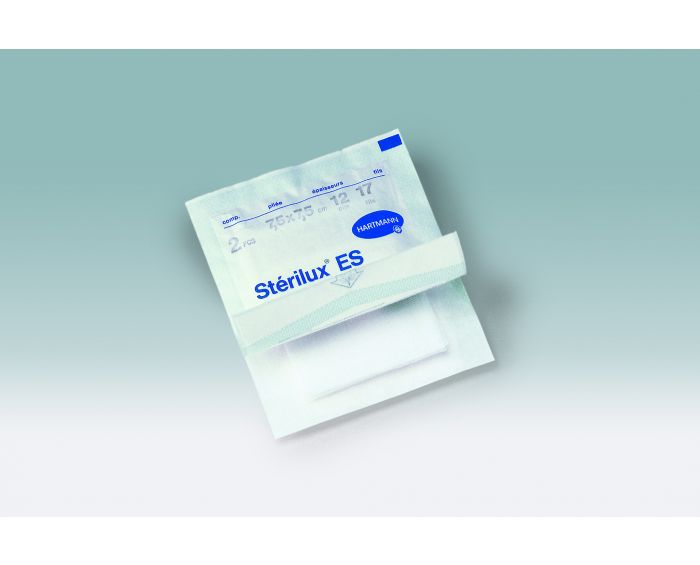 Sterilux ES αποστειρωμένη γάζα 17 κλωστών (25Χ2τμχ) - Εικόνα 2
