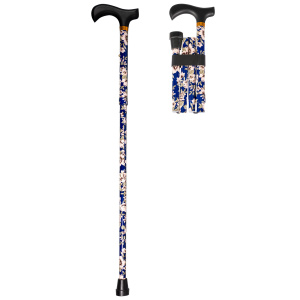 Μπαστούνι Αλουμινίου Σπαστό Blue Flower